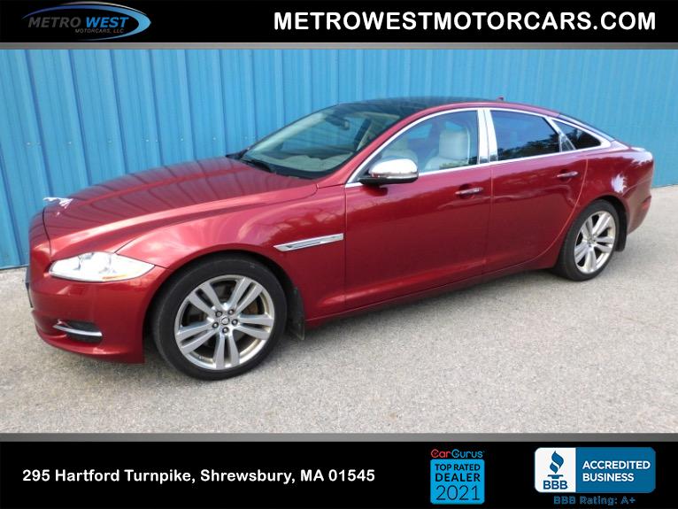 Used 2013 Jaguar Xj AWD Used 2013 Jaguar Xj AWD for sale at Metro West Motorcars LLC in Shrewsbury MA 1