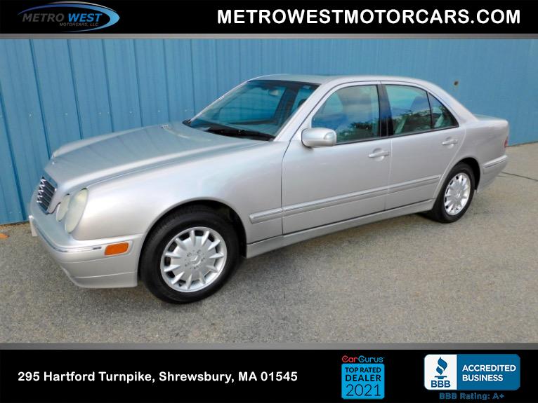 Used 2002 Mercedes-Benz E-class E320 4MATIC Used 2002 Mercedes-Benz E-class E320 4MATIC for sale  at Metro West Motorcars LLC in Shrewsbury MA 1