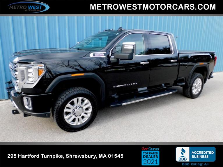 Used 2020 GMC Sierra 2500hd 4WD Crew Cab 159 Denali Used 2020 GMC Sierra 2500hd 4WD Crew Cab 159 Denali for sale at Metro West Motorcars LLC in Shrewsbury MA 1