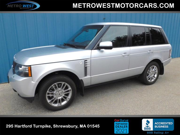 Used 2012 Land Rover Range Rover HSE Used 2012 Land Rover Range Rover HSE for sale  at Metro West Motorcars LLC in Shrewsbury MA 1