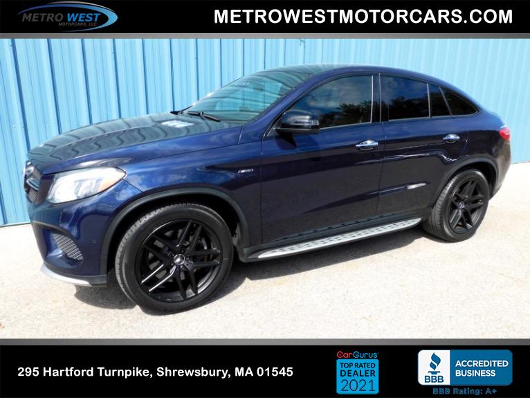 Used 2016 Mercedes-Benz Gle 450 AMG Coupe 4MATIC Used 2016 Mercedes-Benz Gle 450 AMG Coupe 4MATIC for sale  at Metro West Motorcars LLC in Shrewsbury MA 1