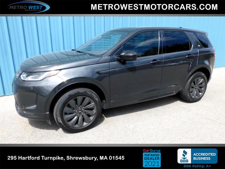 Used 2020 Land Rover Discovery Sport SE R-Dynamic 4WD Used 2020 Land Rover Discovery Sport SE R-Dynamic 4WD for sale at Metro West Motorcars LLC in Shrewsbury MA 1