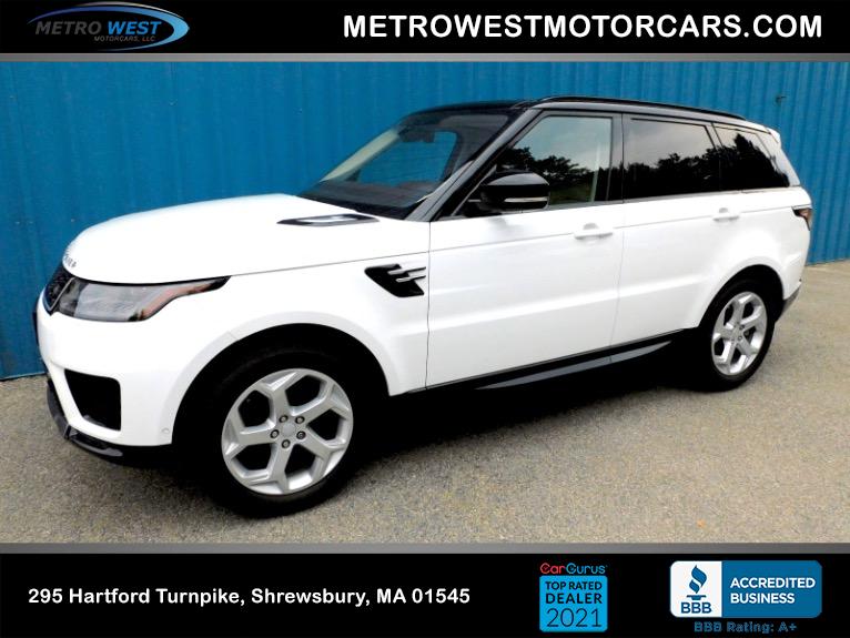 Used 2018 Land Rover Range Rover Sport Td6 Diesel HSE Used 2018 Land Rover Range Rover Sport Td6 Diesel HSE for sale at Metro West Motorcars LLC in Shrewsbury MA 1