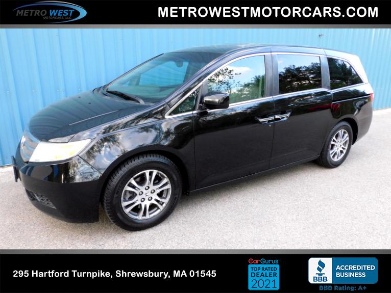 Used 2013 Honda Odyssey EX-L Used 2013 Honda Odyssey EX-L for sale at Metro West Motorcars LLC in Shrewsbury MA 1