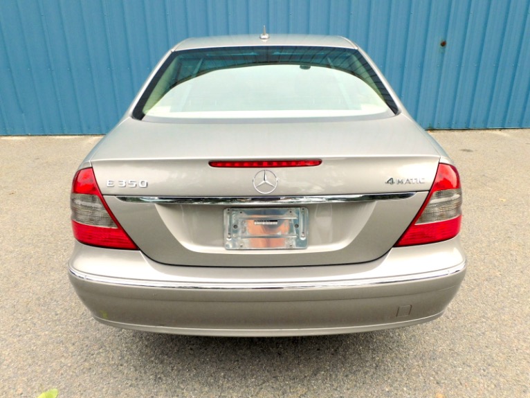 Used 2007 Mercedes-Benz E-class E350 4MATIC Used 2007 Mercedes-Benz E-class E350 4MATIC for sale  at Metro West Motorcars LLC in Shrewsbury MA 4