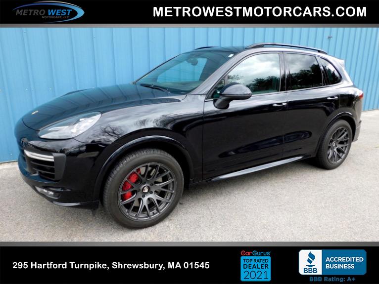 Used 2016 Porsche Cayenne GTS AWD Used 2016 Porsche Cayenne GTS AWD for sale at Metro West Motorcars LLC in Shrewsbury MA 1