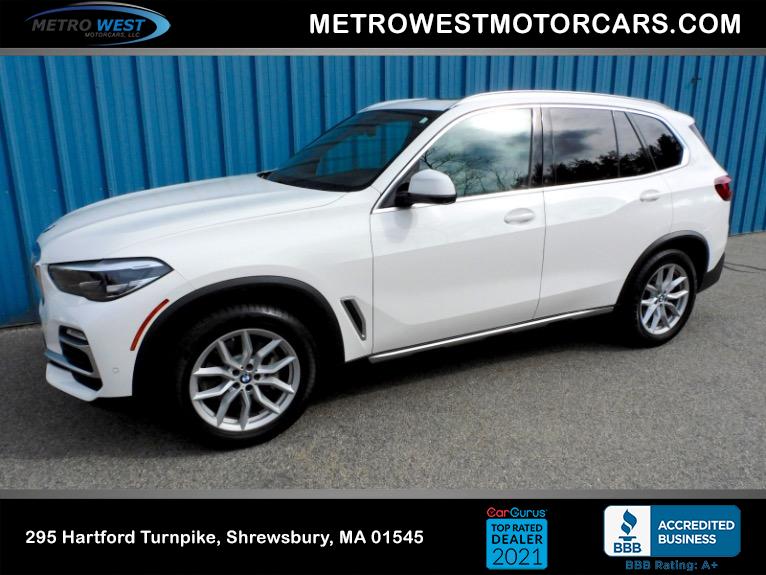 Used 2020 BMW X5 xDrive40i Sports Activity Vehicle Used 2020 BMW X5 xDrive40i Sports Activity Vehicle for sale at Metro West Motorcars LLC in Shrewsbury MA 1