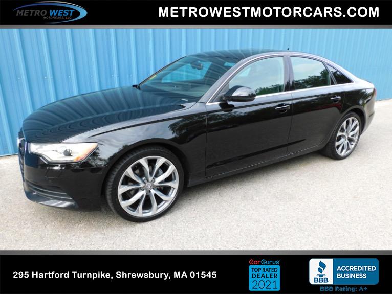 Used 2013 Audi A6 2.0T Premium Plus Quattro Used 2013 Audi A6 2.0T Premium Plus Quattro for sale  at Metro West Motorcars LLC in Shrewsbury MA 1