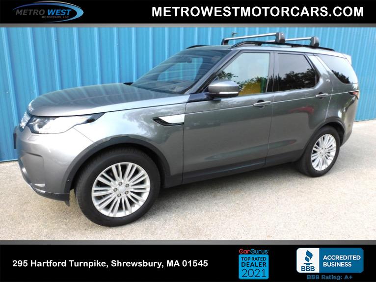 Used 2018 Land Rover Discovery HSE Luxury Td6 Diesel Used 2018 Land Rover Discovery HSE Luxury Td6 Diesel for sale at Metro West Motorcars LLC in Shrewsbury MA 1