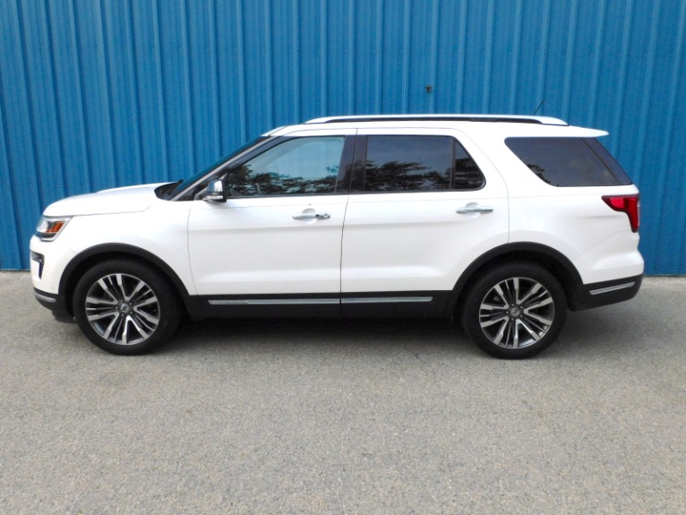 Used 2018 Ford Explorer Platinum 4WD Used 2018 Ford Explorer Platinum 4WD for sale at Metro West Motorcars LLC in Shrewsbury MA 2