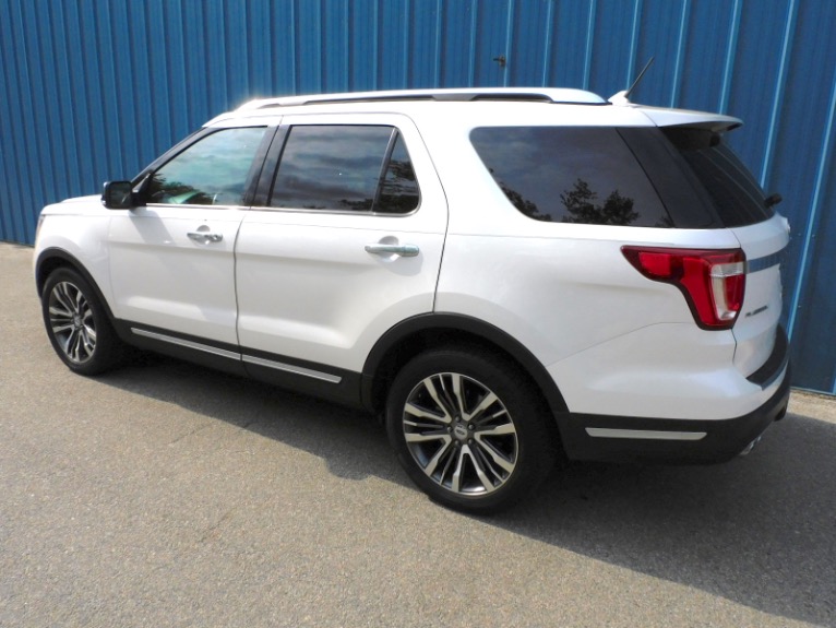 Used 2018 Ford Explorer Platinum 4WD Used 2018 Ford Explorer Platinum 4WD for sale at Metro West Motorcars LLC in Shrewsbury MA 3