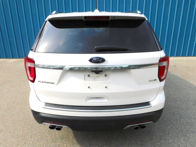 Used 2018 Ford Explorer Platinum 4WD Used 2018 Ford Explorer Platinum 4WD for sale at Metro West Motorcars LLC in Shrewsbury MA 4