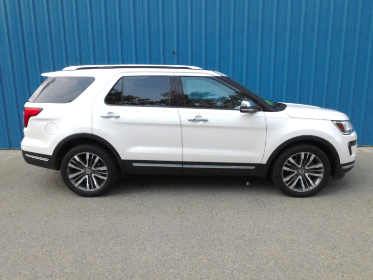 Used 2018 Ford Explorer Platinum 4WD Used 2018 Ford Explorer Platinum 4WD for sale  at Metro West Motorcars LLC in Shrewsbury MA 6