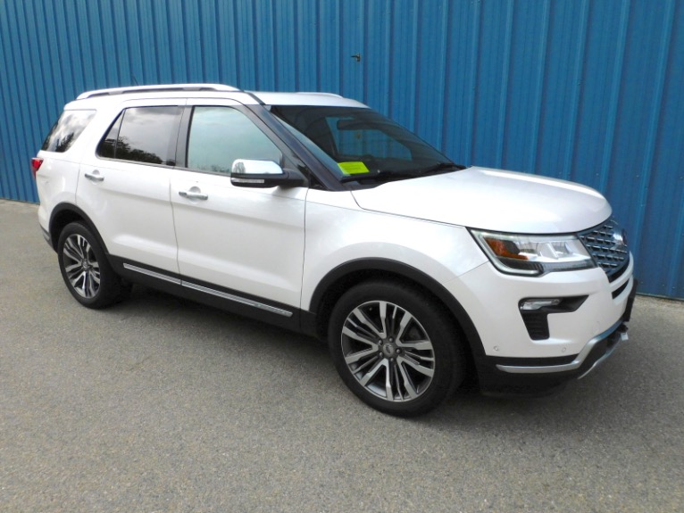 Used 2018 Ford Explorer Platinum 4WD Used 2018 Ford Explorer Platinum 4WD for sale at Metro West Motorcars LLC in Shrewsbury MA 7