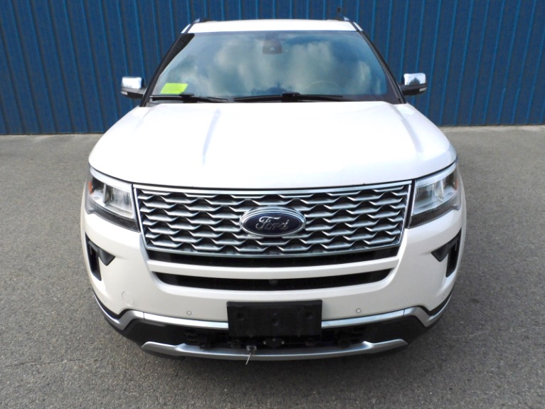 Used 2018 Ford Explorer Platinum 4WD Used 2018 Ford Explorer Platinum 4WD for sale at Metro West Motorcars LLC in Shrewsbury MA 8