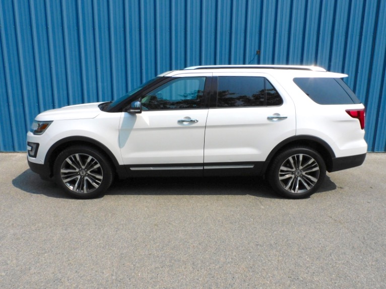 Used 2016 Ford Explorer Platinum 4WD Used 2016 Ford Explorer Platinum 4WD for sale at Metro West Motorcars LLC in Shrewsbury MA 2