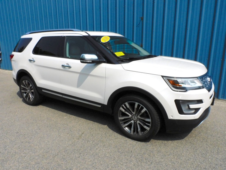 Used 2016 Ford Explorer Platinum 4WD Used 2016 Ford Explorer Platinum 4WD for sale  at Metro West Motorcars LLC in Shrewsbury MA 7