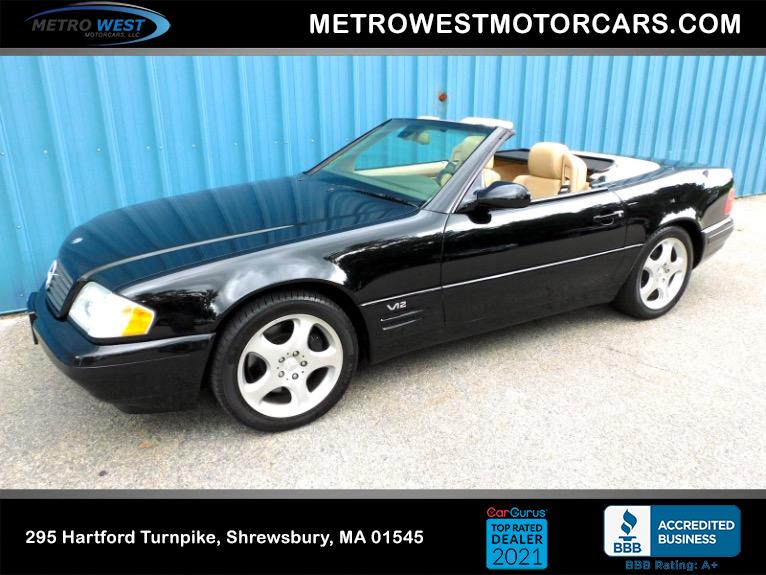Used Used 1999 Mercedes-Benz Sl-class SL600 for sale $26,800 at Metro West Motorcars LLC in Shrewsbury MA