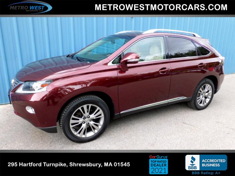 Used 2013 Lexus Rx 450h AWD Hybrid Used 2013 Lexus Rx 450h AWD Hybrid for sale at Metro West Motorcars LLC in Shrewsbury MA 1