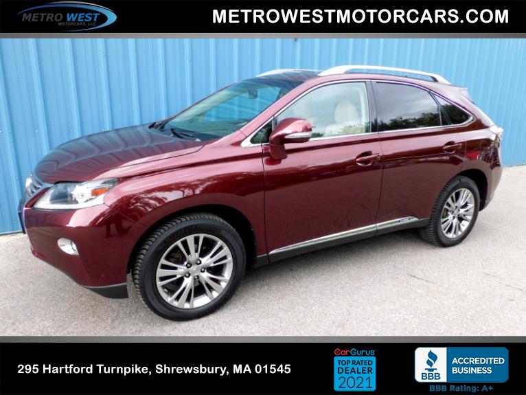 Used 2013 Lexus Rx 450h AWD Hybrid Used 2013 Lexus Rx 450h AWD Hybrid for sale  at Metro West Motorcars LLC in Shrewsbury MA 1