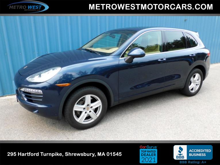 Used 2013 Porsche Cayenne AWD Used 2013 Porsche Cayenne AWD for sale at Metro West Motorcars LLC in Shrewsbury MA 1