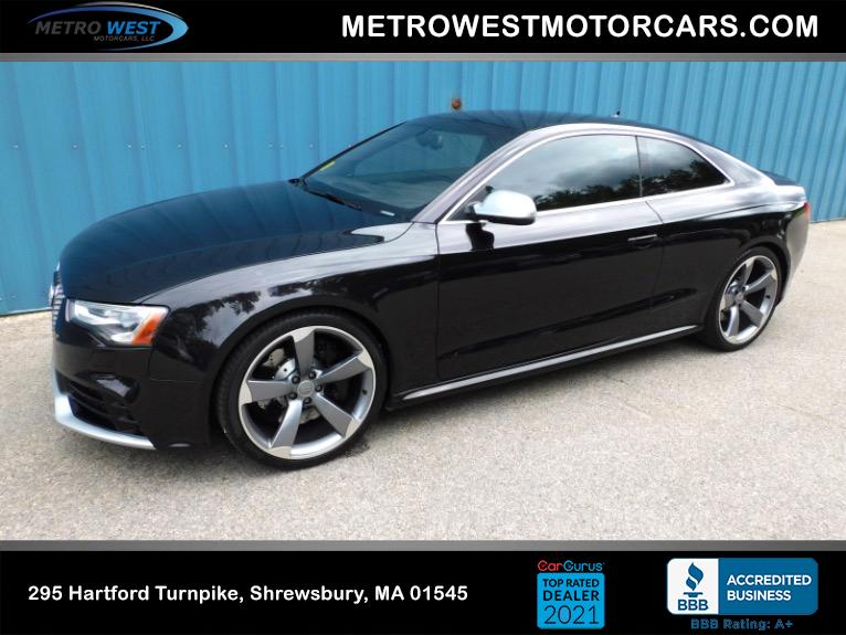 Used 2013 Audi Rs 5 Coupe Used 2013 Audi Rs 5 Coupe for sale  at Metro West Motorcars LLC in Shrewsbury MA 1