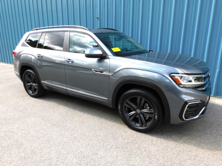 Used 2021 Volkswagen Atlas 3.6L V6 SE w/Technology R-Line 4MOTION *Ltd Avail* Used 2021 Volkswagen Atlas 3.6L V6 SE w/Technology R-Line 4MOTION *Ltd Avail* for sale  at Metro West Motorcars LLC in Shrewsbury MA 7