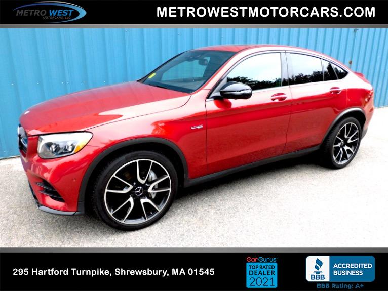 Used 2019 Mercedes-Benz Glc AMG GLC 43 4MATIC Coupe Used 2019 Mercedes-Benz Glc AMG GLC 43 4MATIC Coupe for sale  at Metro West Motorcars LLC in Shrewsbury MA 1