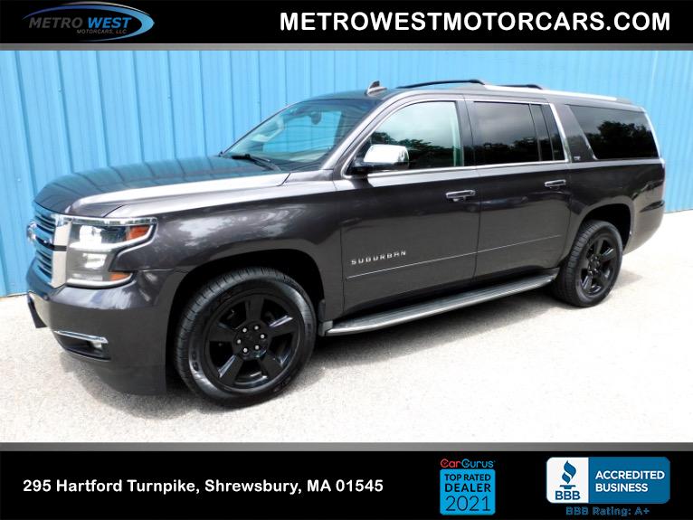 Used 2016 Chevrolet Suburban 4WD 1500 LTZ Used 2016 Chevrolet Suburban 4WD 1500 LTZ for sale at Metro West Motorcars LLC in Shrewsbury MA 1