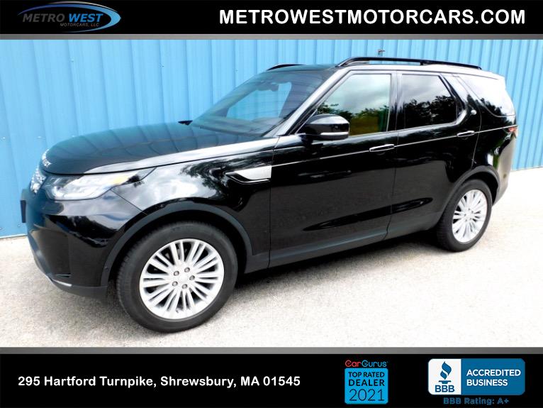 Used 2018 Land Rover Discovery HSE Luxury Td6 Diesel Used 2018 Land Rover Discovery HSE Luxury Td6 Diesel for sale at Metro West Motorcars LLC in Shrewsbury MA 1