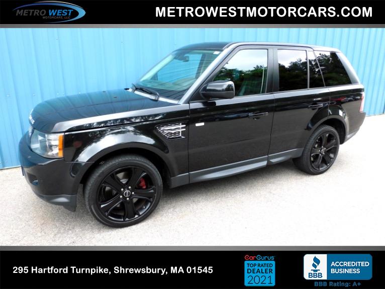 Used 2013 Land Rover Range Rover Sport HSE LUX Used 2013 Land Rover Range Rover Sport HSE LUX for sale  at Metro West Motorcars LLC in Shrewsbury MA 1