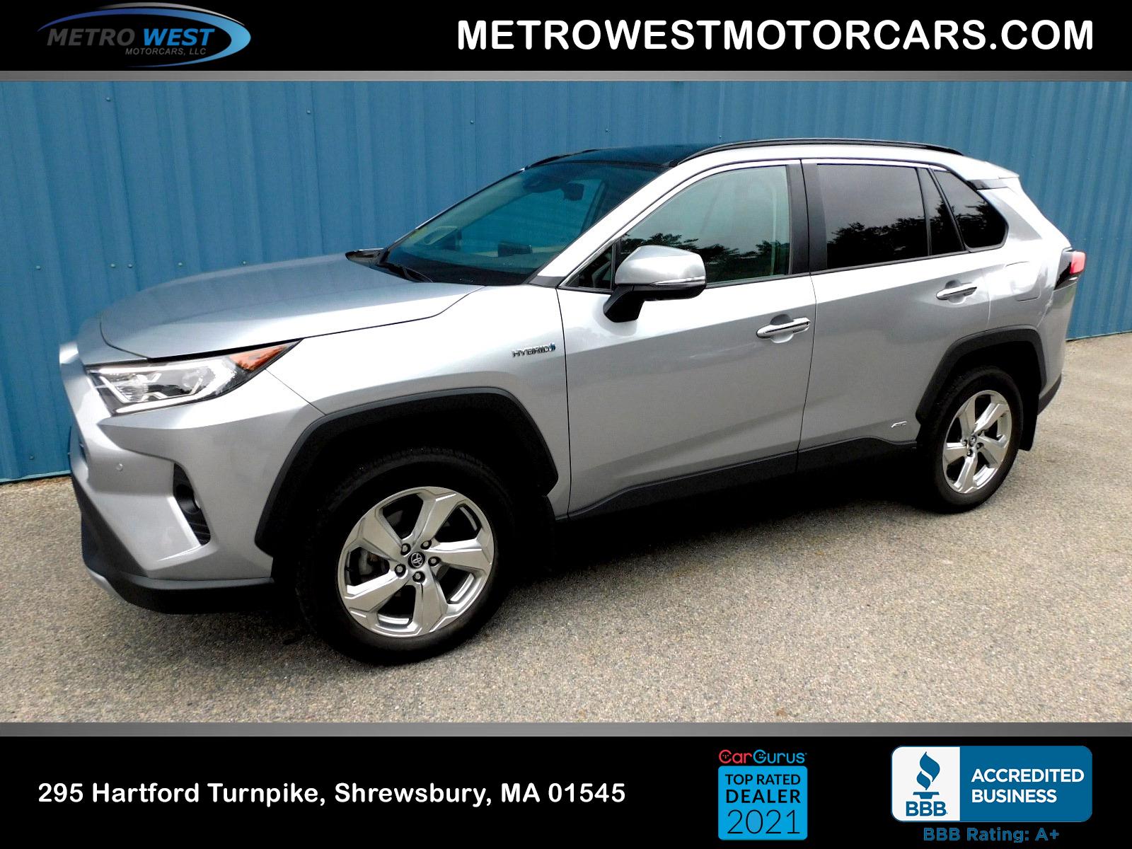 Used 2021 Toyota Rav4 Hybrid Limited AWD (Natl) For Sale ($39,800 ...