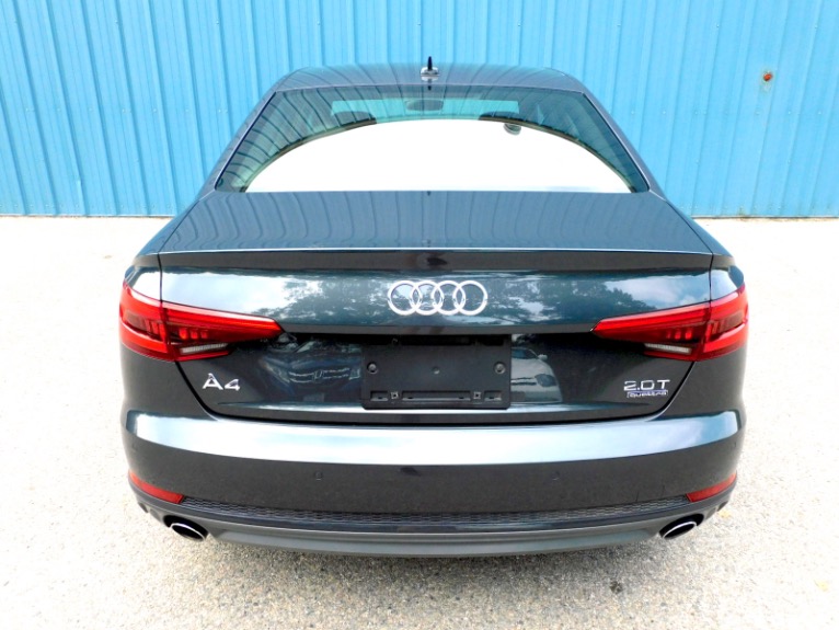 Used 2017 Audi A4 Premium Plus Quattro 2.0 TFSI AWD Used 2017 Audi A4 Premium Plus Quattro 2.0 TFSI AWD for sale at Metro West Motorcars LLC in Shrewsbury MA 4