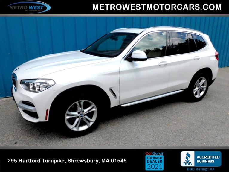 Used 2021 BMW X3 xDrive30i Sports Activity Vehicle Used 2021 BMW X3 xDrive30i Sports Activity Vehicle for sale at Metro West Motorcars LLC in Shrewsbury MA 1
