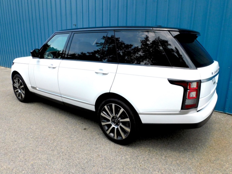 Used 2014 Land Rover Range Rover Supercharged Autobiography LWB Used 2014 Land Rover Range Rover Supercharged Autobiography LWB for sale at Metro West Motorcars LLC in Shrewsbury MA 3