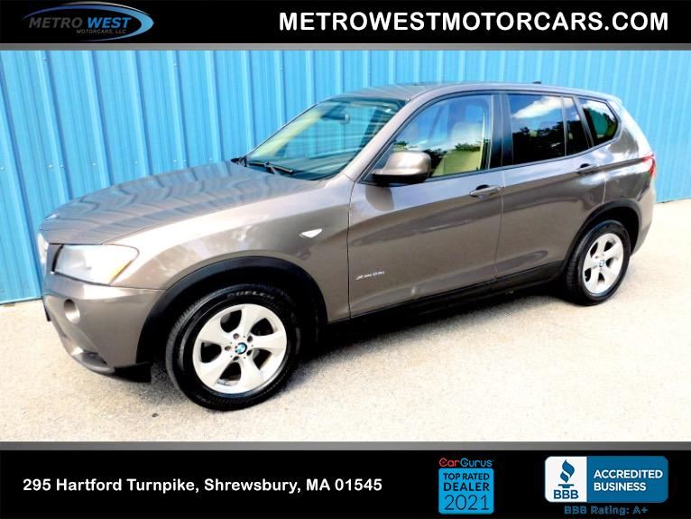 Used 2011 BMW X3 28i AWD Used 2011 BMW X3 28i AWD for sale  at Metro West Motorcars LLC in Shrewsbury MA 1