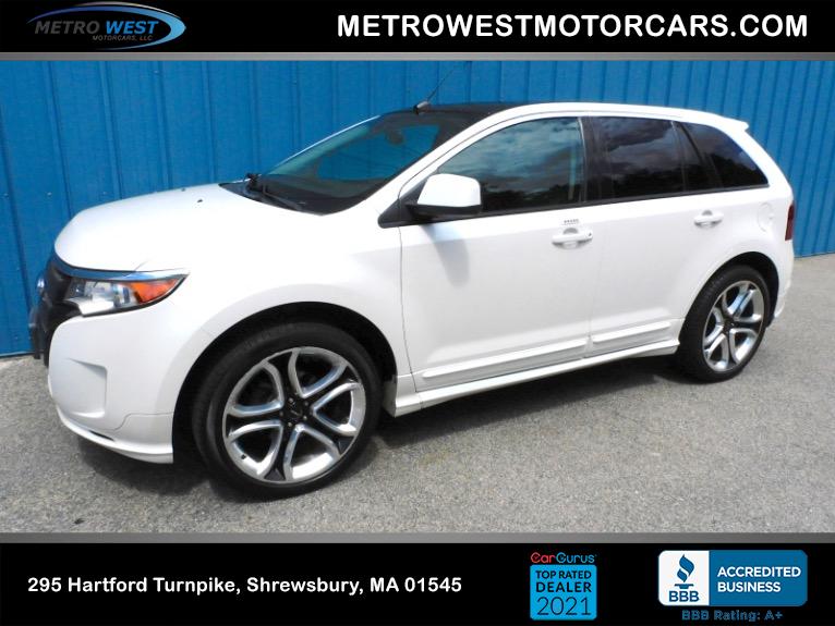 Used 2011 Ford Edge Sport AWD Used 2011 Ford Edge Sport AWD for sale at Metro West Motorcars LLC in Shrewsbury MA 1