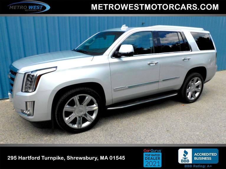 Used 2016 Cadillac Escalade Luxury 4WD Used 2016 Cadillac Escalade Luxury 4WD for sale at Metro West Motorcars LLC in Shrewsbury MA 1