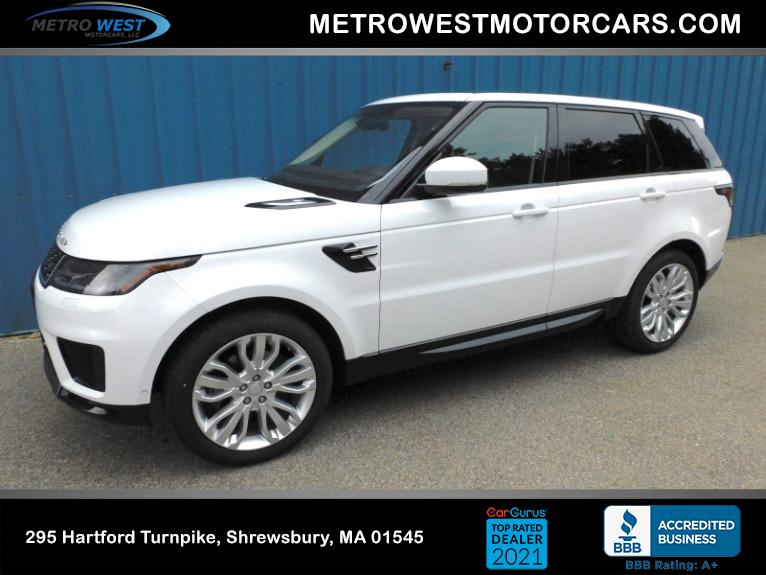 Used 2018 Land Rover Range Rover Sport Td6 Diesel HSE Used 2018 Land Rover Range Rover Sport Td6 Diesel HSE for sale at Metro West Motorcars LLC in Shrewsbury MA 1