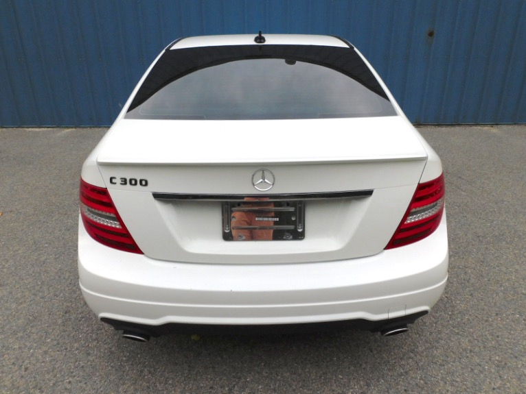 Used 2012 Mercedes-Benz C-class C300 Sport 4MATIC Used 2012 Mercedes-Benz C-class C300 Sport 4MATIC for sale at Metro West Motorcars LLC in Shrewsbury MA 4