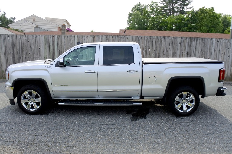 Used 2018 GMC Sierra 1500 4WD Crew Cab 143.5' SLT Used 2018 GMC Sierra 1500 4WD Crew Cab 143.5' SLT for sale at Metro West Motorcars LLC in Shrewsbury MA 2