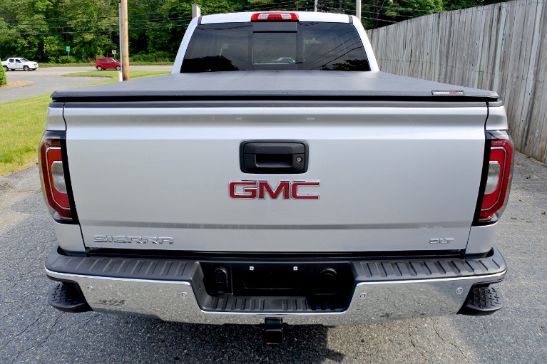 Used 2018 GMC Sierra 1500 4WD Crew Cab 143.5' SLT Used 2018 GMC Sierra 1500 4WD Crew Cab 143.5' SLT for sale at Metro West Motorcars LLC in Shrewsbury MA 4