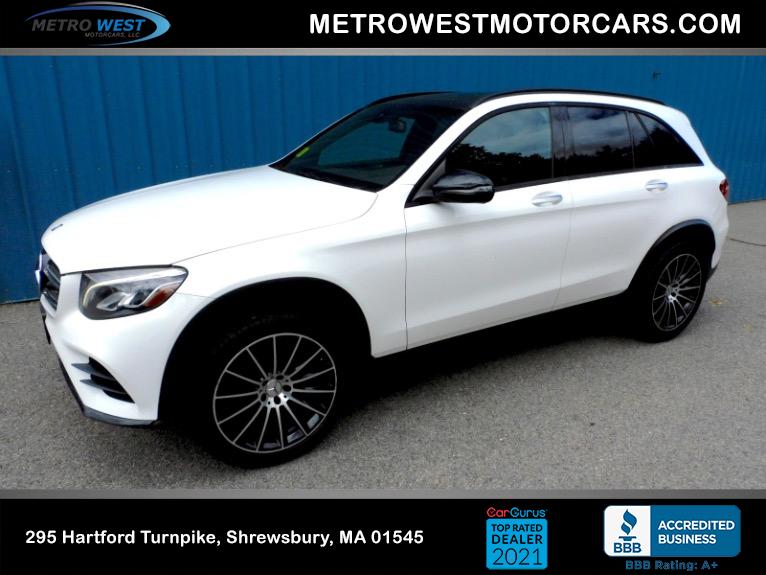 Used 2017 Mercedes-Benz Glc GLC 300 4MATIC SUV Used 2017 Mercedes-Benz Glc GLC 300 4MATIC SUV for sale at Metro West Motorcars LLC in Shrewsbury MA 1