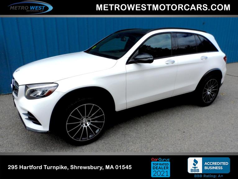 Used Used 2017 Mercedes-Benz Glc GLC 300 4MATIC SUV for sale $18,800 at Metro West Motorcars LLC in Shrewsbury MA