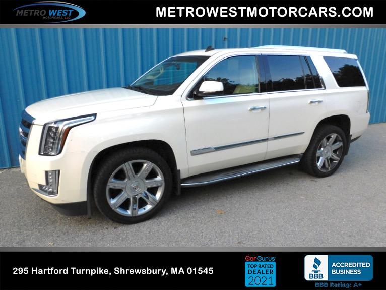Used 2015 Cadillac Escalade Premium 4WD Used 2015 Cadillac Escalade Premium 4WD for sale at Metro West Motorcars LLC in Shrewsbury MA 1