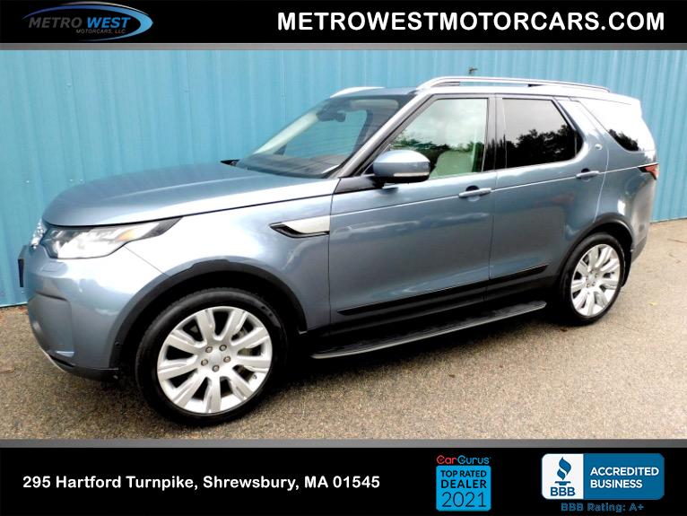 Used 2020 Land Rover Discovery HSE V6 Supercharged Used 2020 Land Rover Discovery HSE V6 Supercharged for sale  at Metro West Motorcars LLC in Shrewsbury MA 1