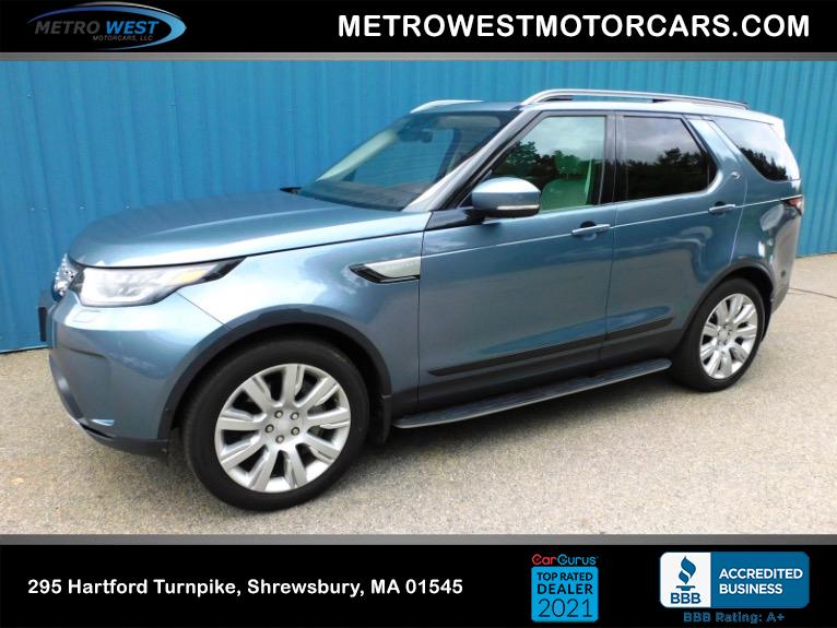 Used 2020 Land Rover Discovery HSE V6 Supercharged Used 2020 Land Rover Discovery HSE V6 Supercharged for sale at Metro West Motorcars LLC in Shrewsbury MA 1