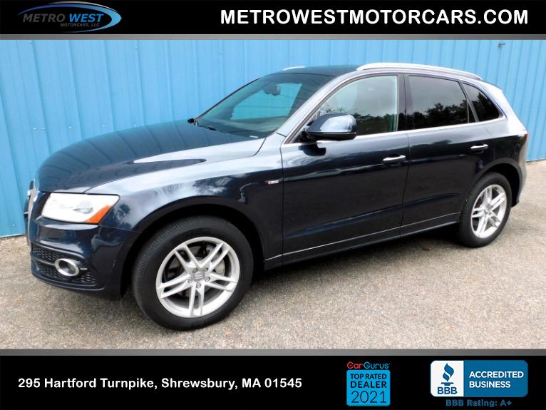 Used 2015 Audi Q5 3.0T Premium Plus Quattro Used 2015 Audi Q5 3.0T Premium Plus Quattro for sale at Metro West Motorcars LLC in Shrewsbury MA 1