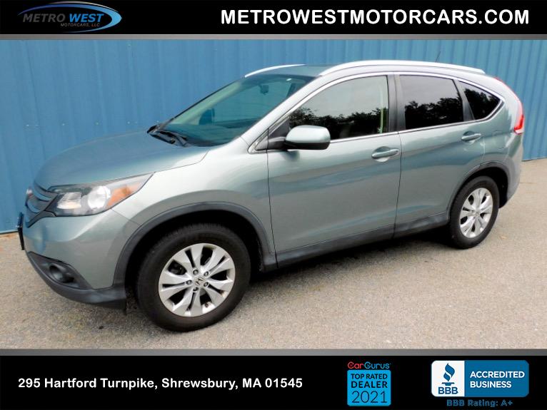 Used 2012 Honda Cr-v EX-L 4WD Used 2012 Honda Cr-v EX-L 4WD for sale  at Metro West Motorcars LLC in Shrewsbury MA 1