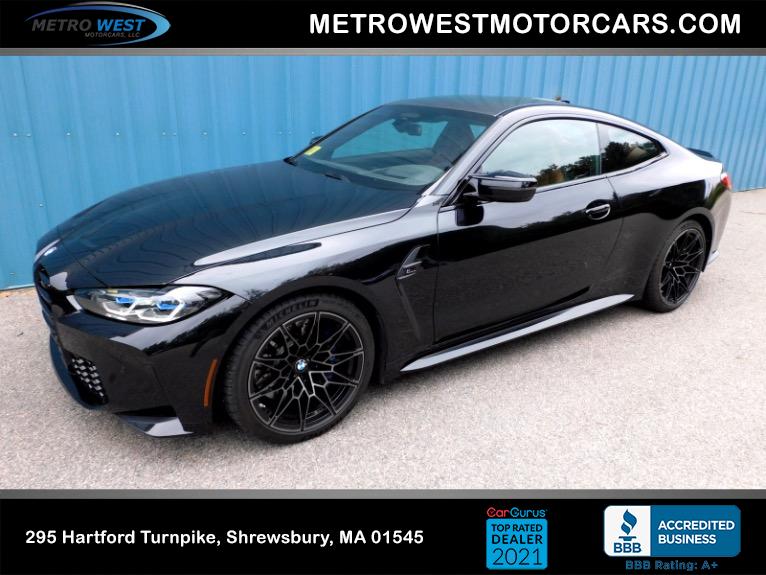 Used 2022 BMW M4 Competition xDrive Coupe Used 2022 BMW M4 Competition xDrive Coupe for sale at Metro West Motorcars LLC in Shrewsbury MA 1